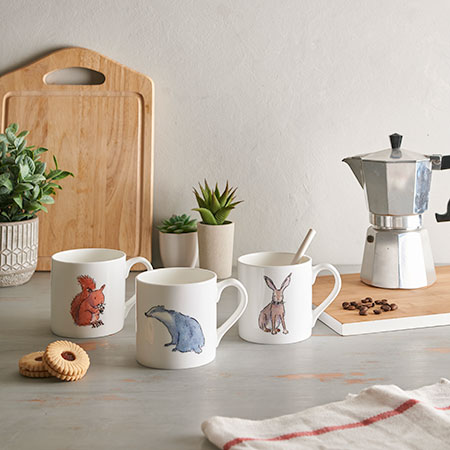 Buy Illustrated Mugs from Helen Wiseman Illustration